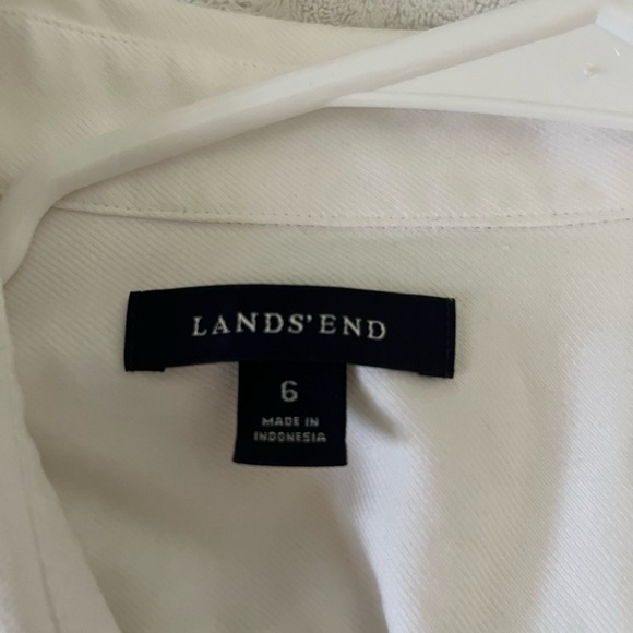 Lands End long sleeve button down tee - Picture 4 of 4